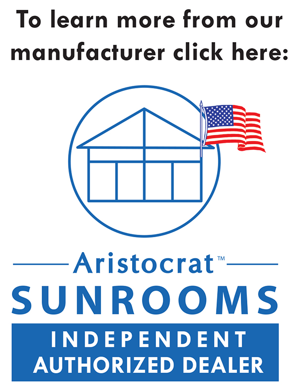 Image of Aristocrat Sunrooms Dealer Badge